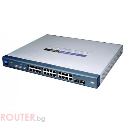 Мрежов суич CISCO SPS2024 24-Port 10/100/1000 Gigabit SP Switch