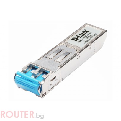 Мрежов суич D-LINK 1-Port Mini-GBIC to 1000BaseLX Transceiver