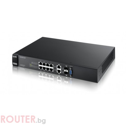 Мрежов суич ZyXEL GS2200-8HP 10-port Managed Layer2+ Gigabit Ethernet switch