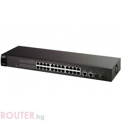 Мрежов суич ZyXEL ES-1528 24-port 10/100Mbps