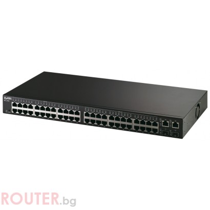 Мрежов суич ZyXEL ES-1552, 48-port 10/100Mbps