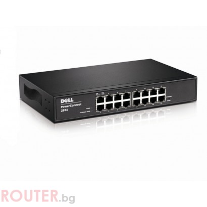 Мрежов суич DELL PowerConnect 2816 16-ports Web-Managed Switch