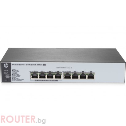 Мрежов суич HP 1820-8G-PoE+ (65W) Switch