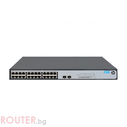 Мрежов суич HP 1420-24G-2SFP+ 10G Uplink 