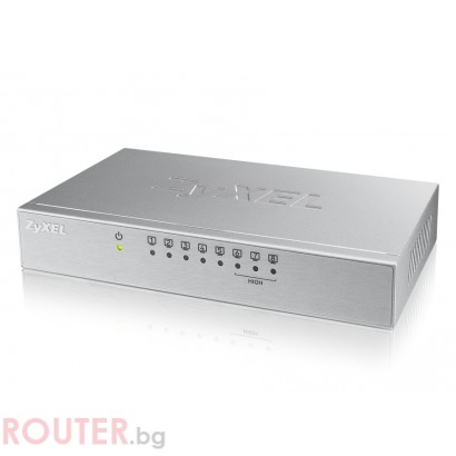 Мрежов суич ZYXEL ES-108AV3 8-port 10/100Mbps Ethernet