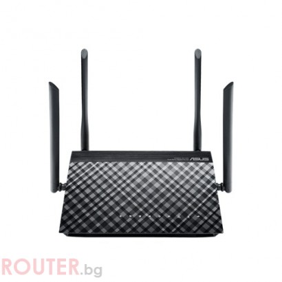 Рутер Asus RT-AC1200G+, Wireless-AC1200 Dual-Band 802.11ac