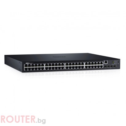 Мрежов суич DELL Networking N1548P/1 RU/PoE+