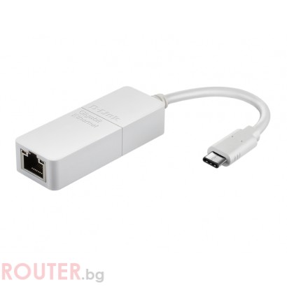 Мрежово устройство D-LINK USB-C to Gigabit Ethernet Adapter