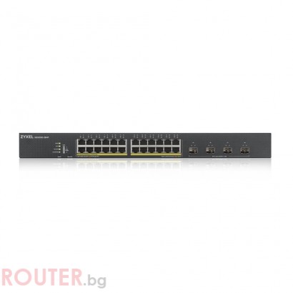 Мрежов суич ZYXEL XGS1930-28HP Smart Managed Switch with 4 SFP+ Uplink