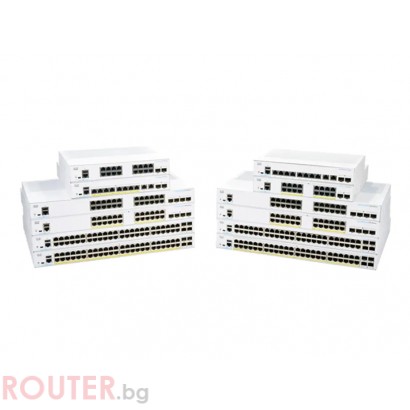 Мрежов суич CISCO CBS250 Smart 24-port GE
