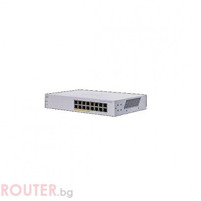 Мрежов суич CISCO CBS110 Unmanaged 16-port GE