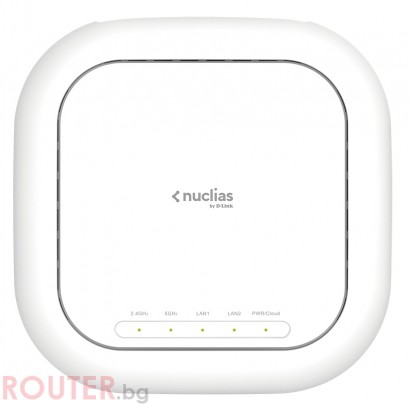 Мрежово устройство D-LINK Wireless AC1900 Wave 2 Nuclias Access Point (With 1 Year License)