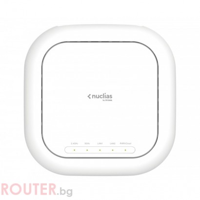 Мрежово устройство D-LINK Wireless AC2600 Wave 2 Nuclias Access Point (With 1 Year License)