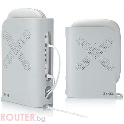 Безжично мрежово у-во ZYXEL Multy Plus WiFi System (Pack of 2) AC3000 Tri-Band WiFi