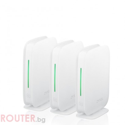 Безжично мрежово у-во ZYXEL Multy M1 WiFi System (Pack of 3) AX1800 Dual-Band WiFi