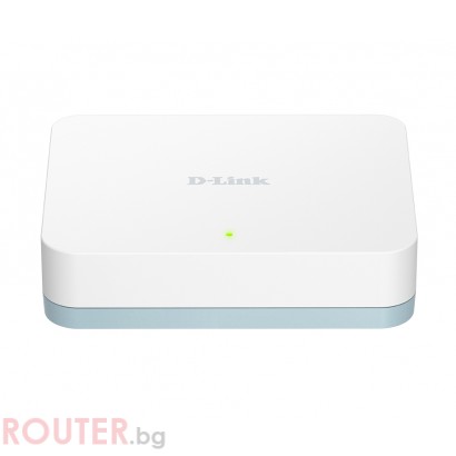 Мрежов суич D-LINK 5-Port 10/100/1000Mbps Copper Gigabit Ethernet Switch