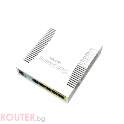 Рутер MikroTik MikroTik RB260GSP CSS106-1G-4P-1S