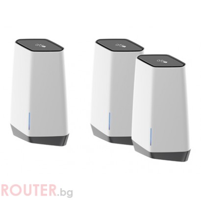 Рутер Netgear Orbi Pro Wifi 6 Business Tri-band Mesh Ax6000 System SXK80B3-100EUS