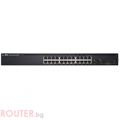 Мрежов суич DELL Power Connect 8132F 24p