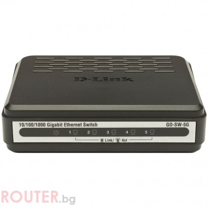 Мрежов суич D-LINK GO-SW-8G/E 8-Port Gigabit Easy Desktop