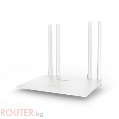 Безжичен рутер LB LINK BL-W1210M, 1200Mbps, Dual-Band, 4 антени, Бял 