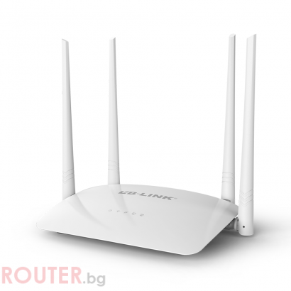 Безжичен рутер LB LINK BL-WR450H, 300Mbps, 2 антени, Бял 
