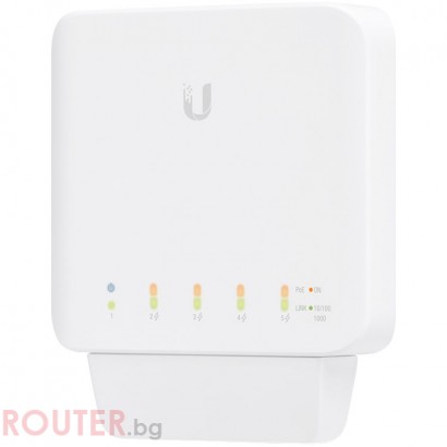 Мрежов суич UBIQUITI Jumbo Frames Support <br/>4 Ports PoE