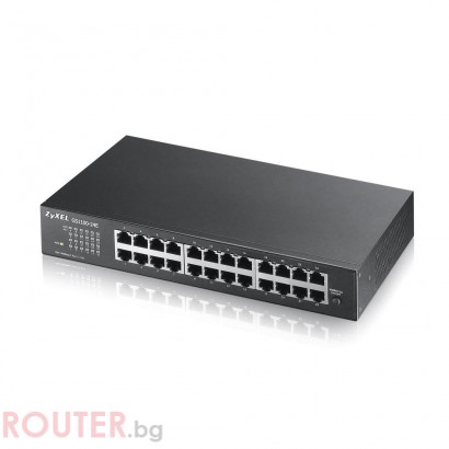 Суич ZYXEL S1100-24E, 24 портов, Gigabit