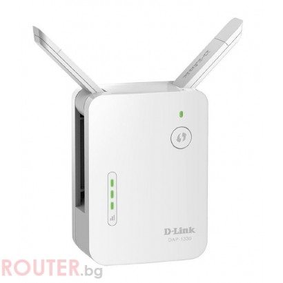 Безжичен Range Extender D-Link DAP-1330, N 300