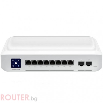 Мрежов суич UBIQUITI 8 Ports PoE+