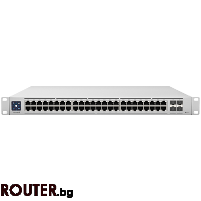 Мрежов суич UBIQUITI 48 Ports PoE+