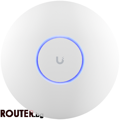 Мрежова точка за достъп Ubiquiti U7-PRO Ceiling-mount WiFi 7 AP with 6 GHz support, 2.5 GbE uplink, and 9.3 Gbps over-the-air speed, 140 m² (1,500 ft²) coverage