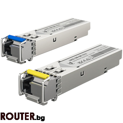 Трансивер Ubiquiti UACC-OM-SM-1G-S-20 Single-mode, simplex, fiber transceiver module 1 Gbps ...