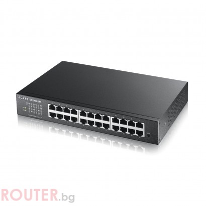 Суич ZYXEL GS1900-24E, 24 портов управляем, Gigabit