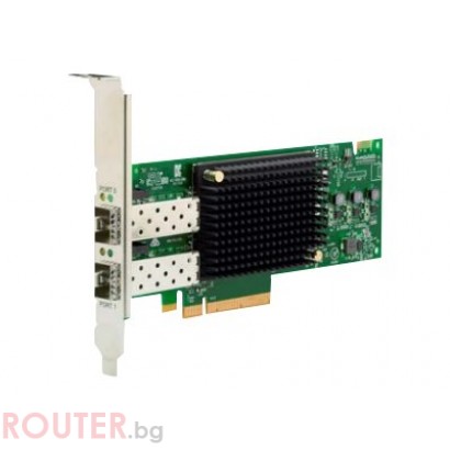 Мрежово устройство Fujitsu Pfc Ep Lpe31002 2x16gb Emulex Ctrl 16gb/s 2-channel Mmf Lc Sff Interface For 50um Fiber S26361-F5596-L502