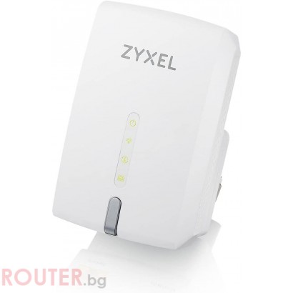 Усилвател на безжична мрежа ZYXEL WRE6605 Range Extender,  AC1200