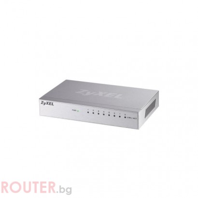 Суич ZYXEL GS-108B v3, 8 портов, Gigabit, метален корпус