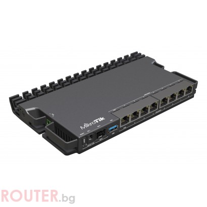 Рутер MikroTik RB5009UPr+S+IN, CPU 1.4GHz, 1GB, 7x10/100/1000, 1xSFP, USB 3.0
