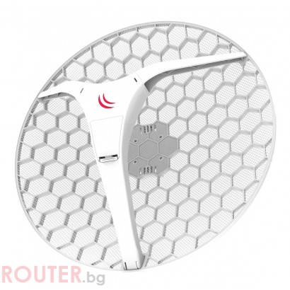 Антена MIKROTIK RBLHG-2nD-XL, 21 dBi, 2.4 GHz, CPE/Point-to-Point