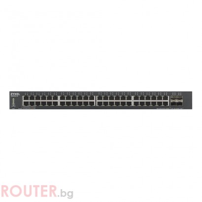 ZYXEL XGS1930-52, 52 портов управляем L3, 48x Gigabit, 4x SFP+ порта 