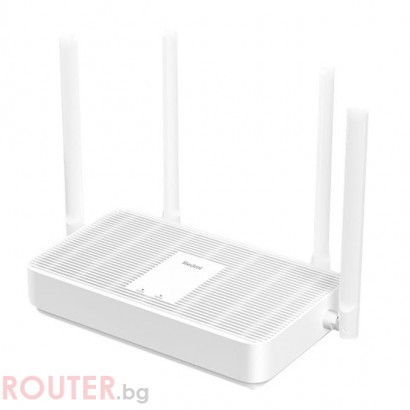 Безжичен Рутер Xiaomi Mi Router AX1800, 2.4 GHz, 574 - 1201 Мbрѕ, 10/100/1000