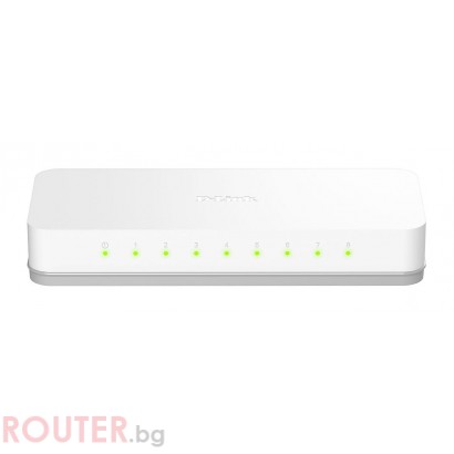 Суич D-Link GO-SW-8E/E, 8 портов 10/100 