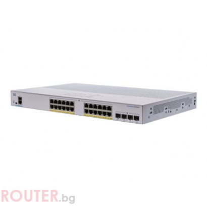 Мрежов суич CISCO CBS350 Managed 24-port GE