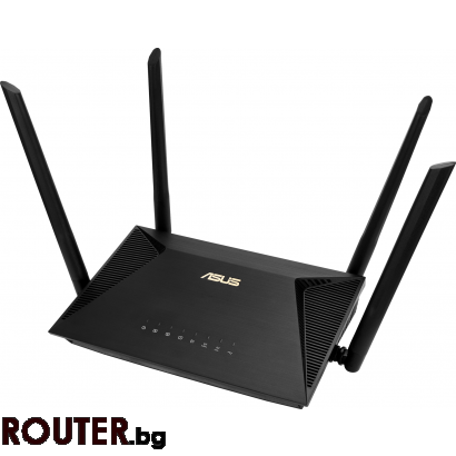 Безжичен рутер ASUS RT-AX53U, AX1800 Dual Band WiFi 6 (802.11ax)