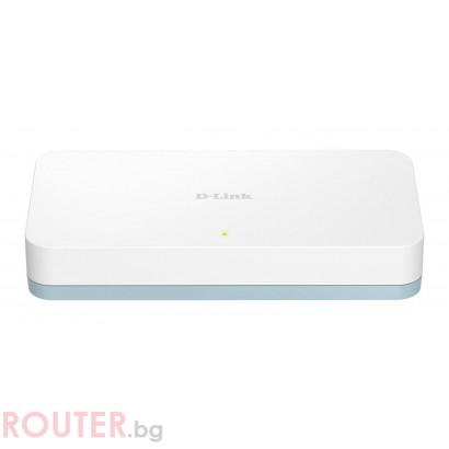 Суич D-Link DGS-1008D/E, 8 портов, 10/100/1000, Gigabit, Desktop