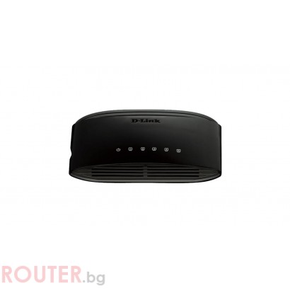 Суич D-Link DES-1005D/E, 5 портов 10/100, Desktop