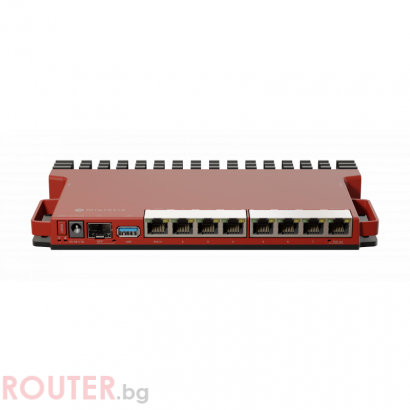 Рутер MikroTik L009UiGS-RM, CPU 800MHz, 12 RAM, 8xGigabit, 1xSFP, USB 3.0