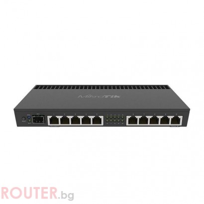 Рутер MikroTik RB4011iGS+RM, CPU 1.4GHz, 1GB, 10xGbit LAN, 1xSFP, PoE in/out 1U