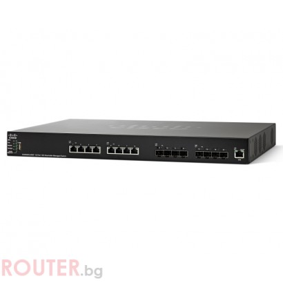 Мрежов суич CISCO SG550XG-8F8T 16-Port 10G Stackable