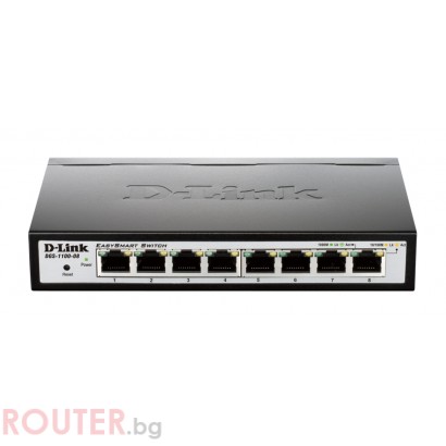 Мрежов суич D-LINK 8-Port Gigabit Smart Switch